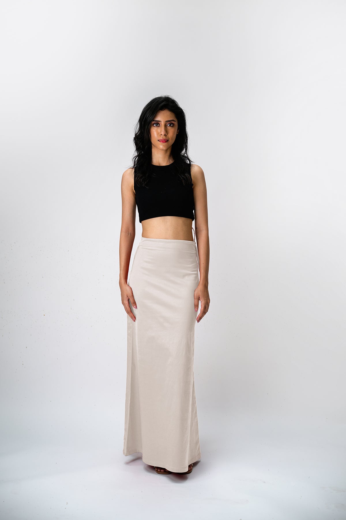 IT'S ME by Sandhya Malkud - Light Grey Underskirt