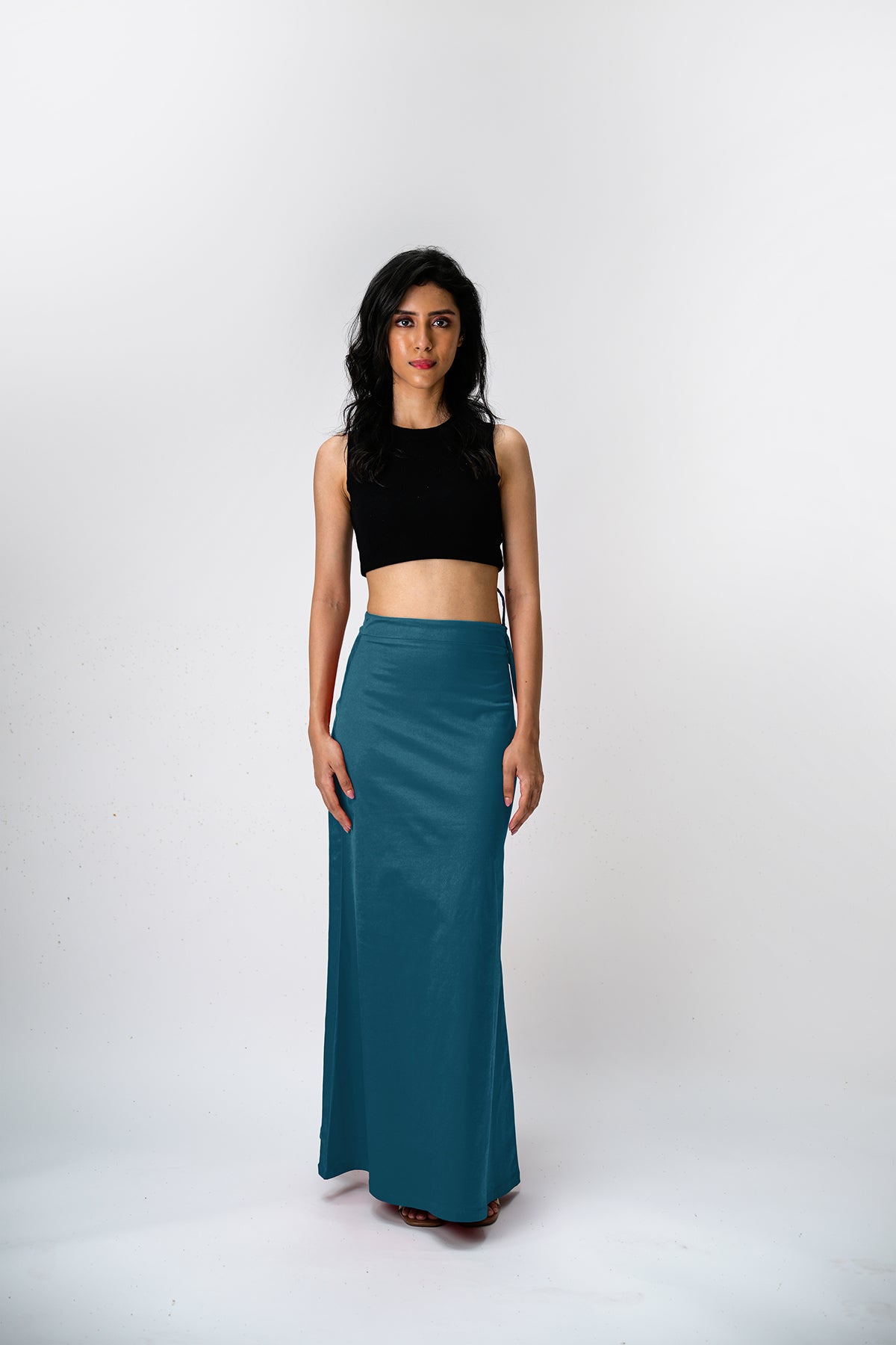 IT'S ME by Sandhya Malkud - Dark Teal Underskirt