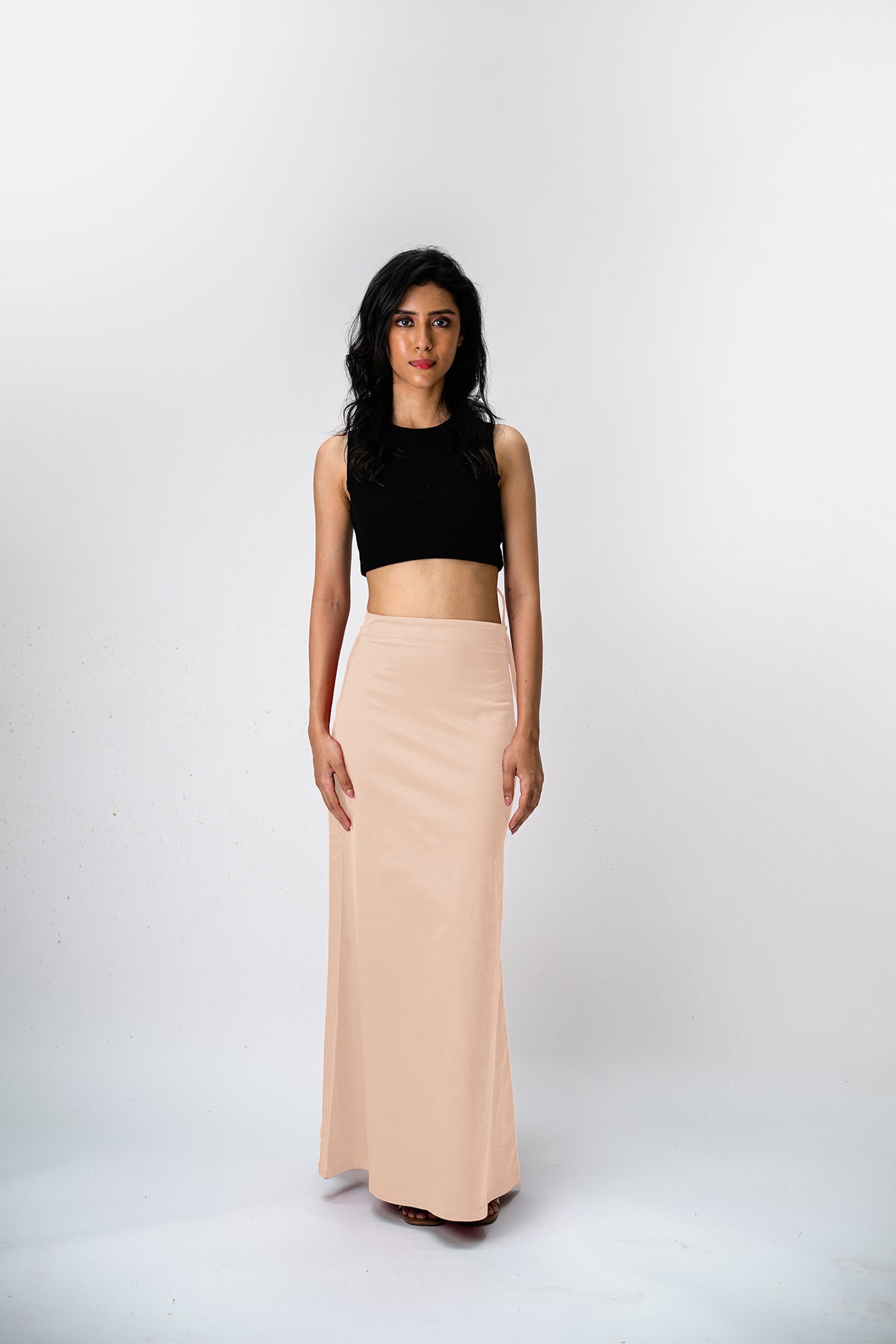 IT'S ME by Sandhya Malkud - Beige Underskirt
