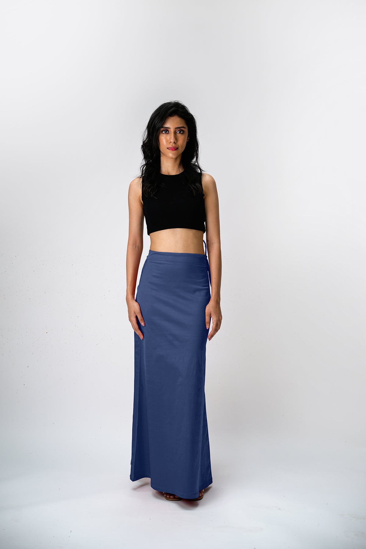 IT'S ME by Sandhya Malkud - Navy Blue Underskirt