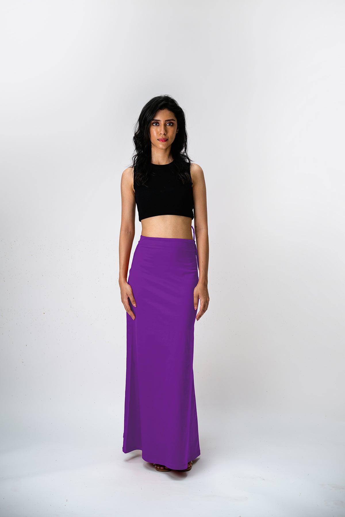 IT'S ME by Sandhya Malkud - Dark Purple Underskirt