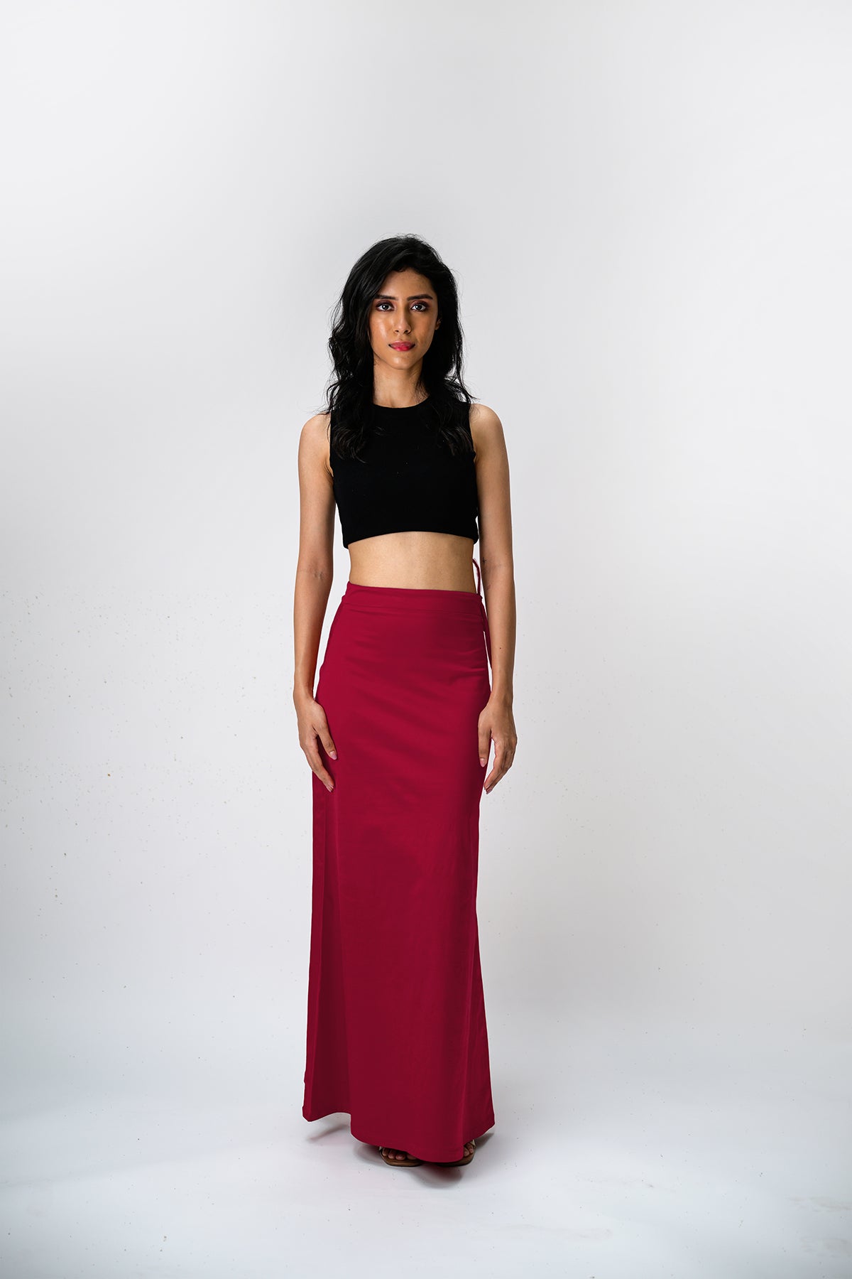 IT'S ME by Sandhya Malkud - Wine Underskirt