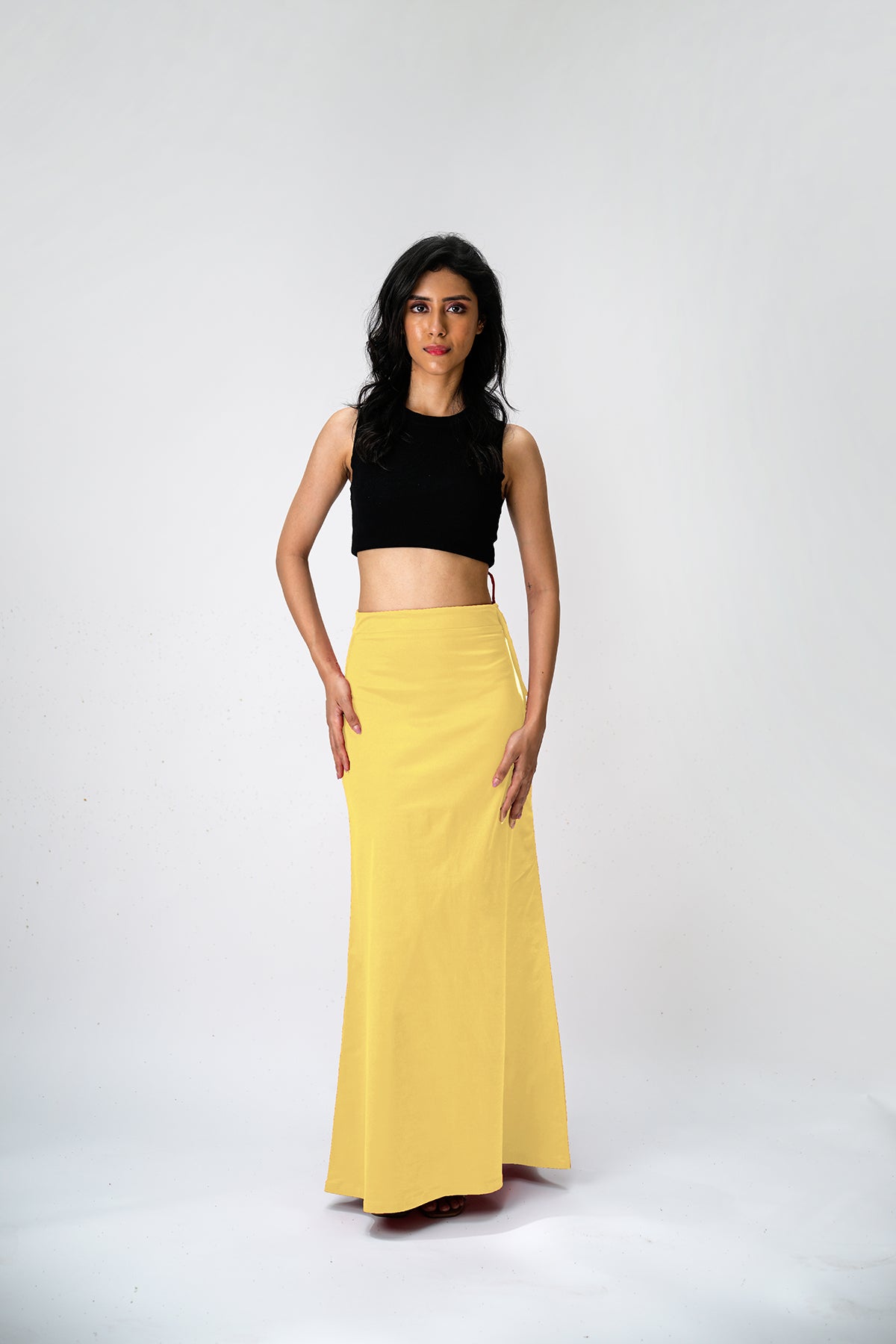 IT'S ME by Sandhya Malkud - Lemon Yellow Underskirt