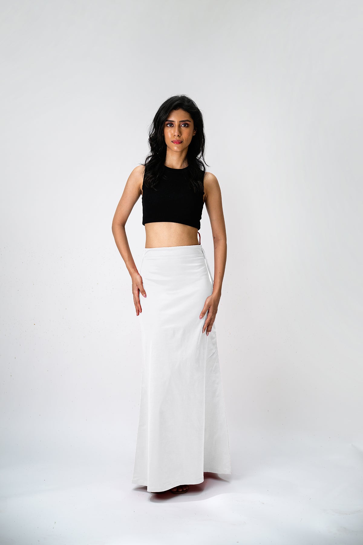 IT'S ME by Sandhya Malkud - White Underskirt