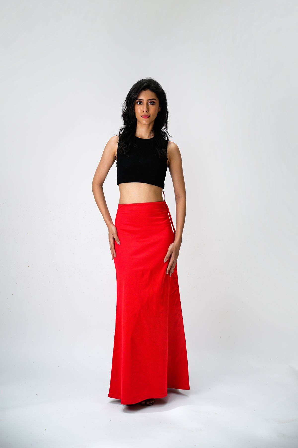 IT'S ME by Sandhya Malkud - Rust Red Underskirt