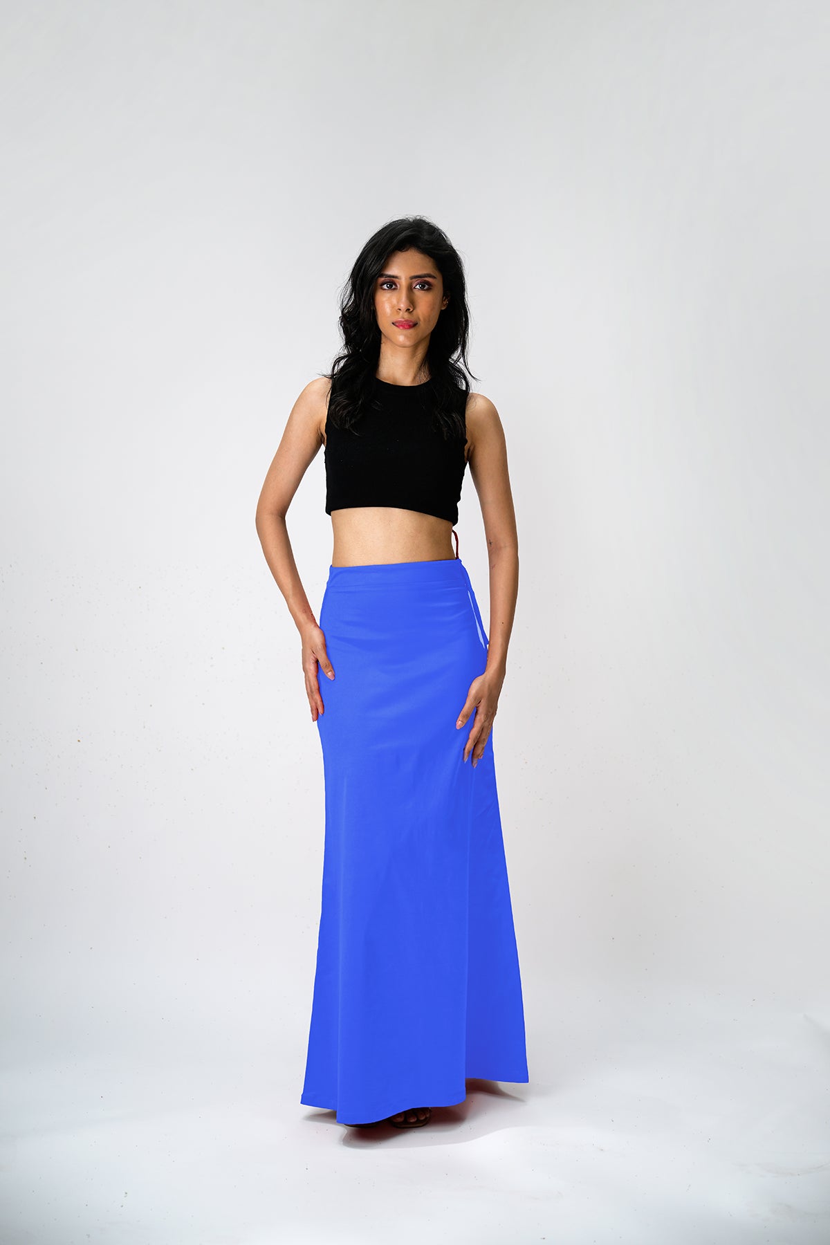 IT'S ME by Sandhya Malkud - Bright Blue Underskirt