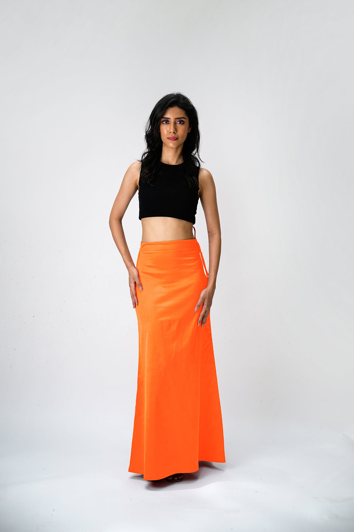 IT'S ME by Sandhya Malkud - Orange Underskirt