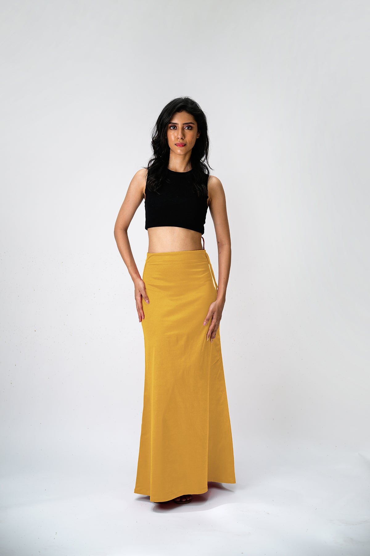IT'S ME by Sandhya Malkud - Gold Beige Underskirt