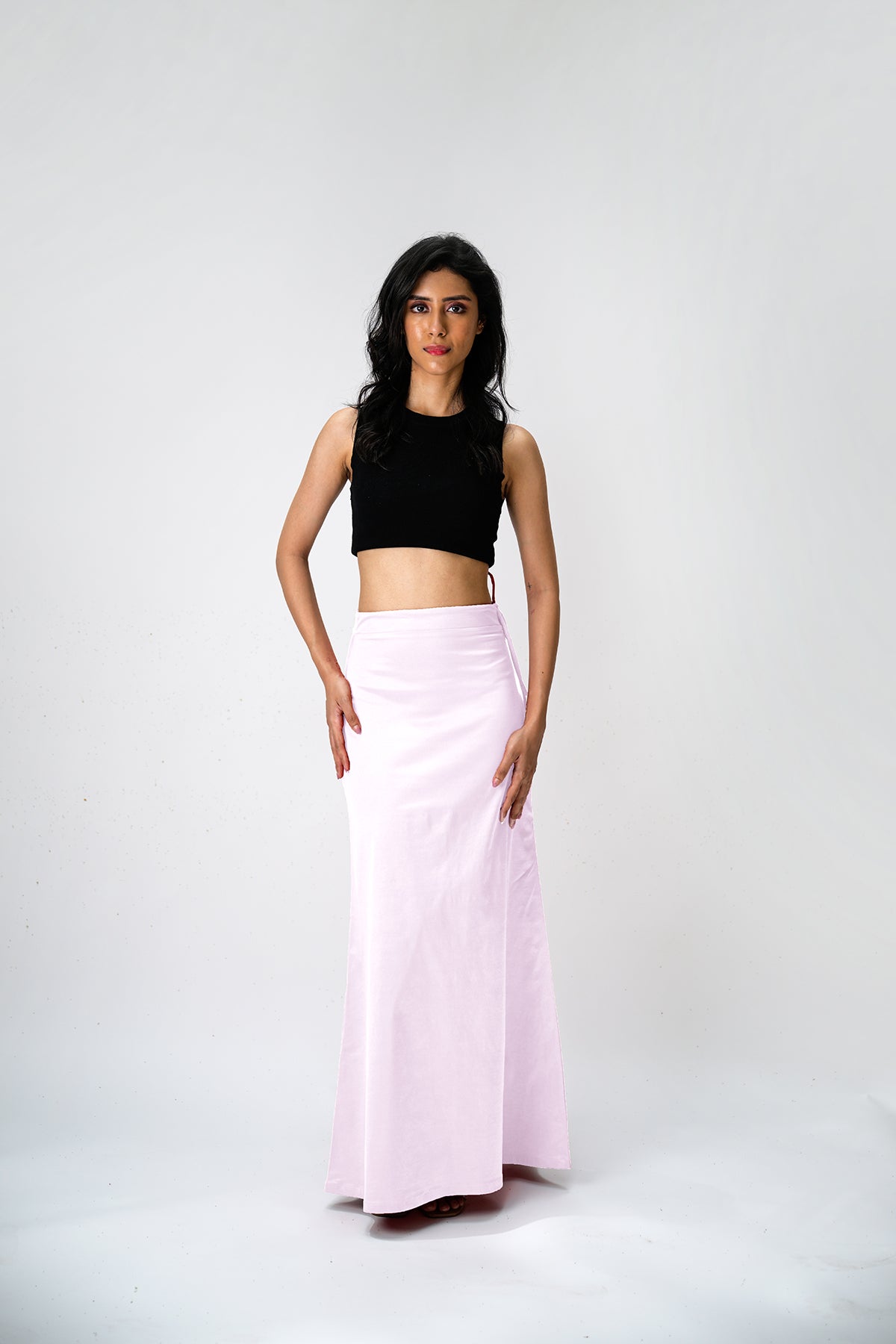 IT'S ME by Sandhya Malkud - Light Mauve Underskirt