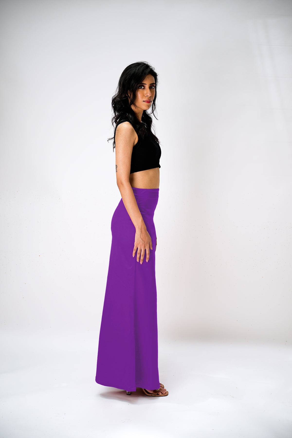 IT'S ME by Sandhya Malkud - Dark Purple Underskirt
