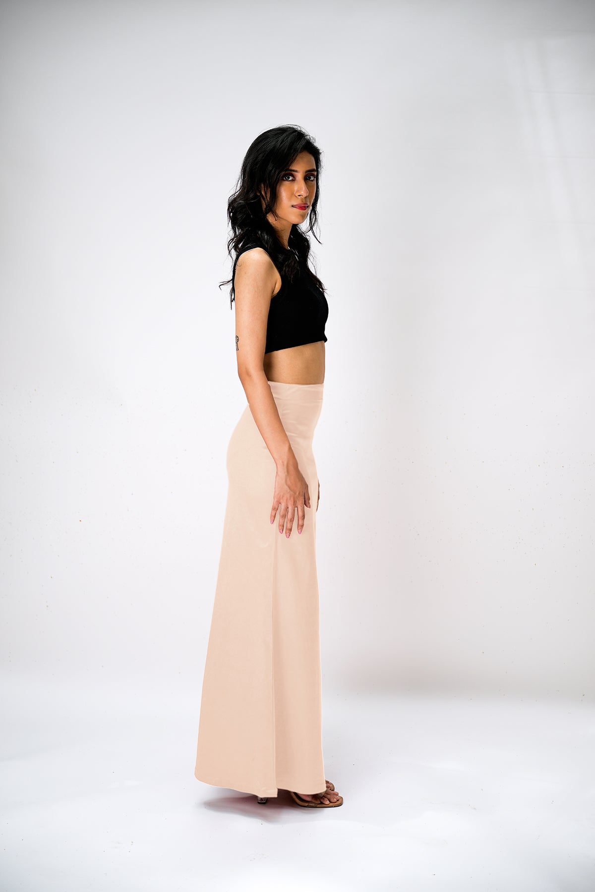 IT'S ME by Sandhya Malkud - Beige Underskirt