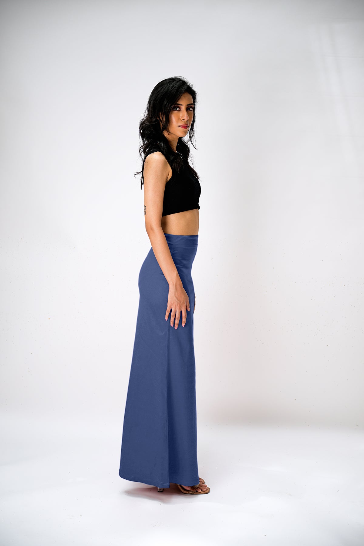IT'S ME by Sandhya Malkud - Navy Blue Underskirt