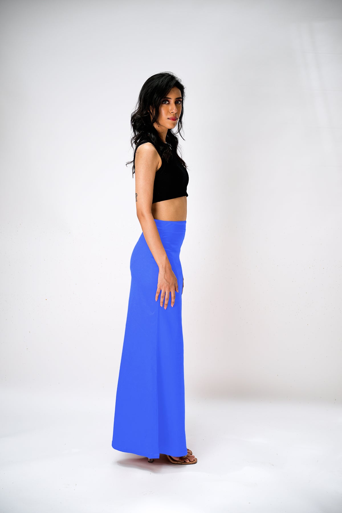IT'S ME by Sandhya Malkud - Bright Blue Underskirt