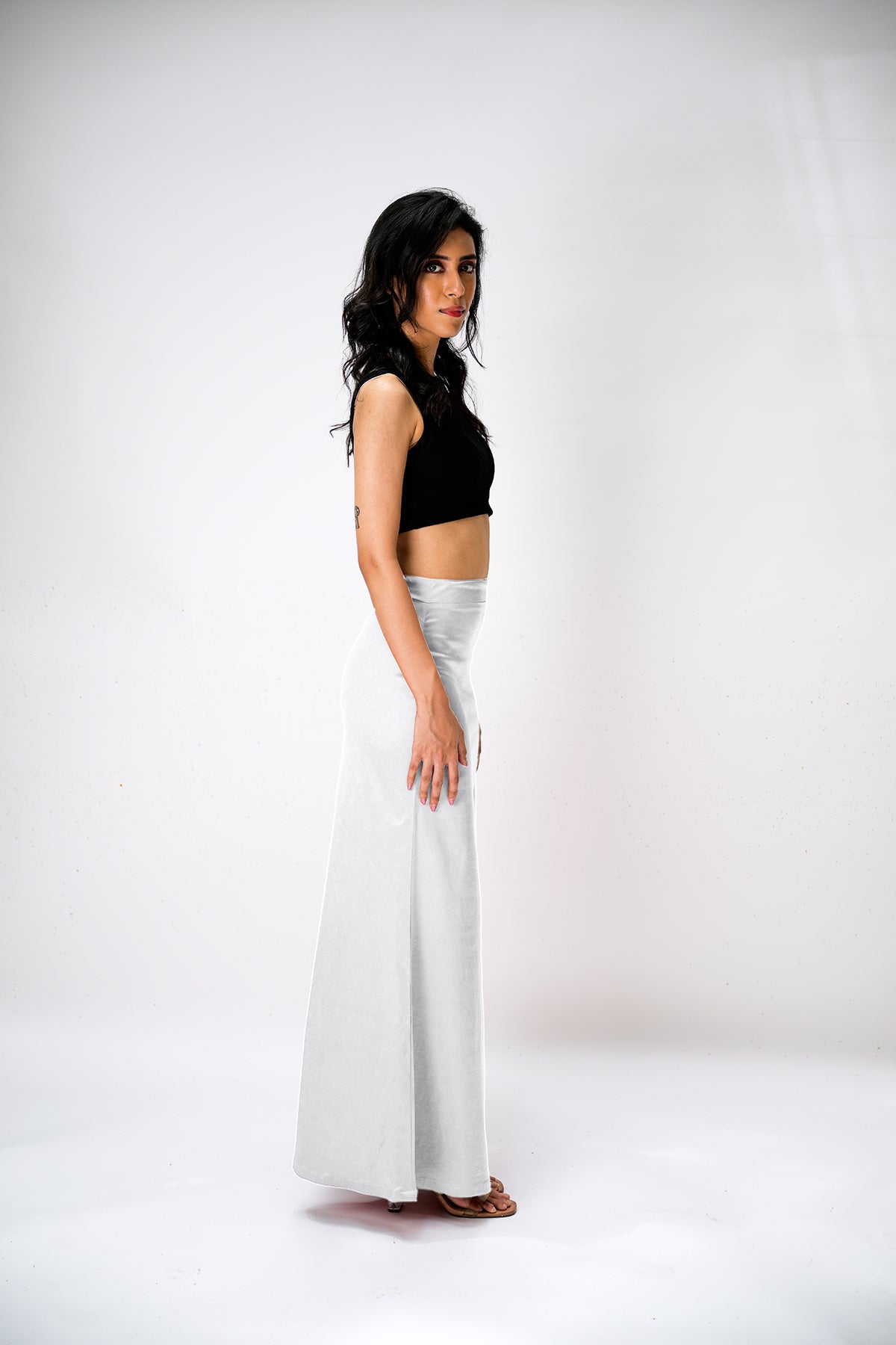 IT'S ME by Sandhya Malkud - Cool Grey Underskirt