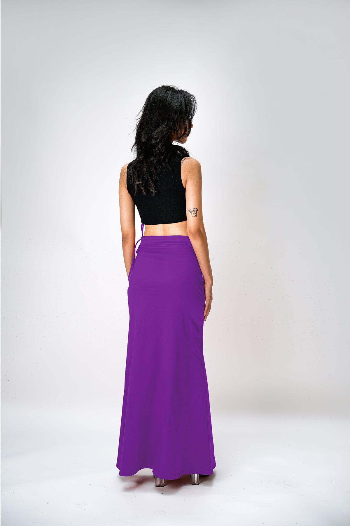 IT'S ME by Sandhya Malkud - Dark Purple Underskirt