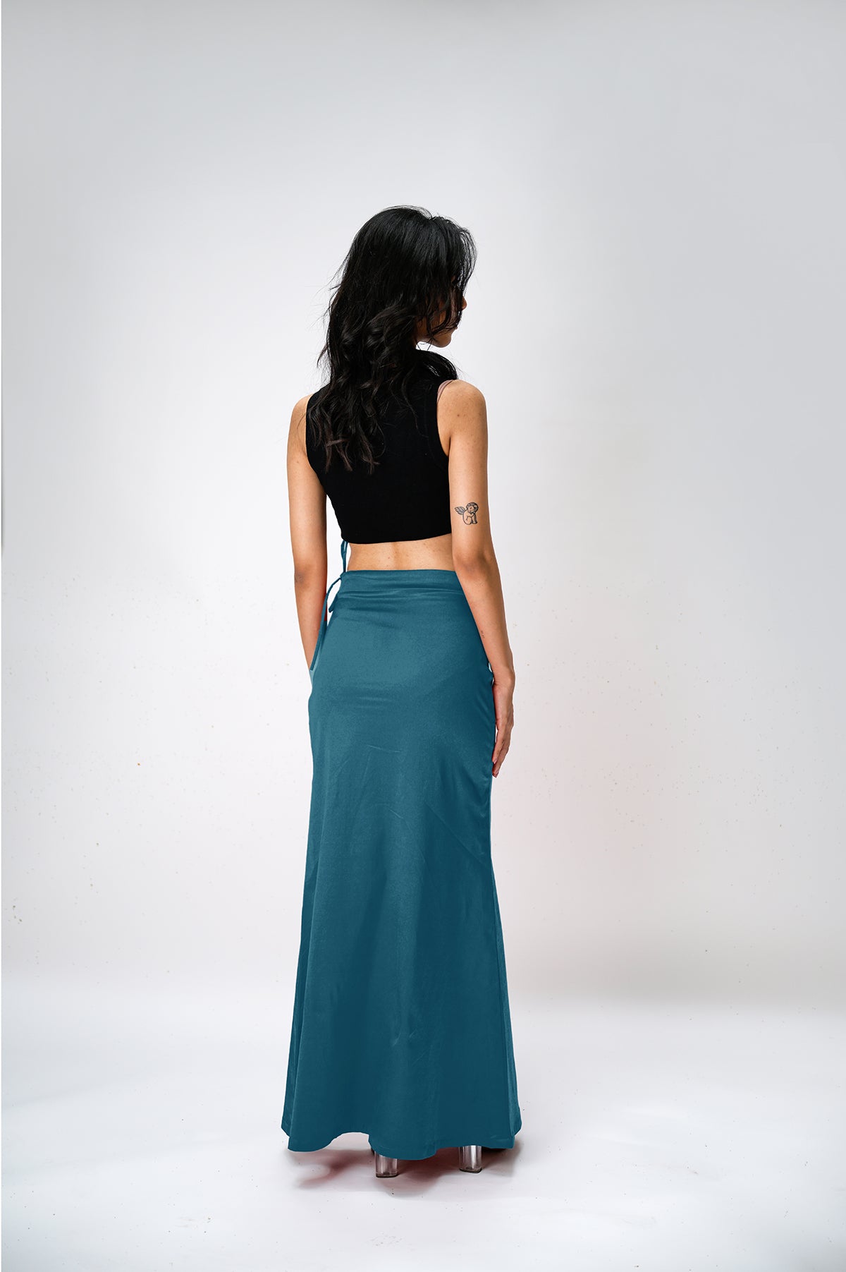 IT'S ME by Sandhya Malkud - Dark Teal Underskirt