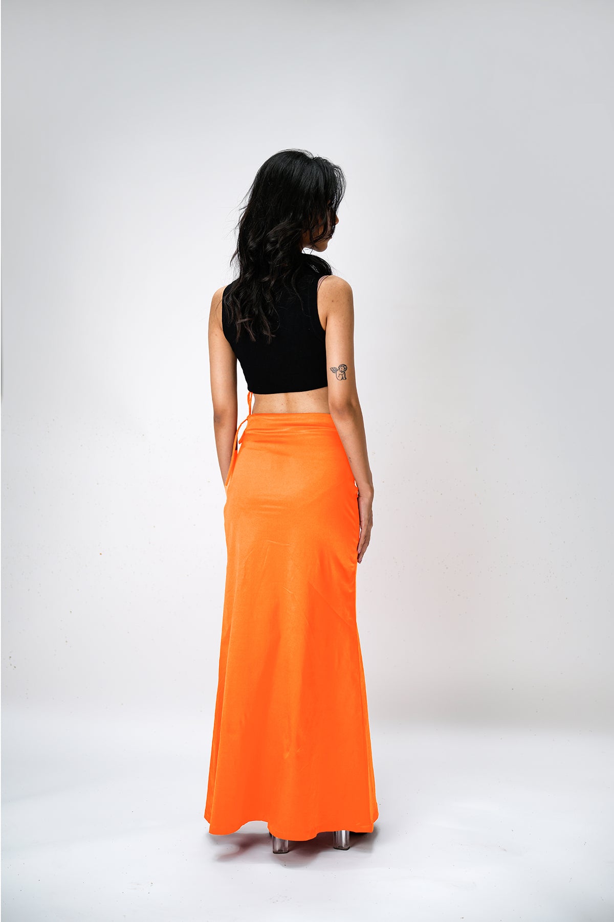 IT'S ME by Sandhya Malkud - Orange Underskirt