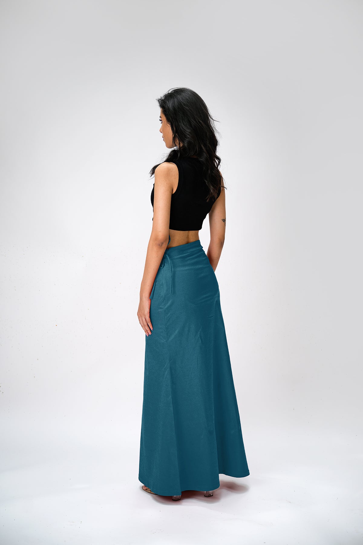 IT'S ME by Sandhya Malkud - Dark Teal Underskirt