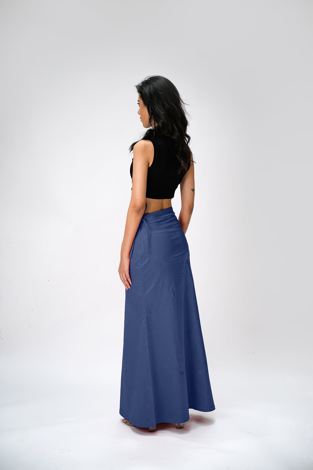 IT'S ME by Sandhya Malkud - Navy Blue Underskirt