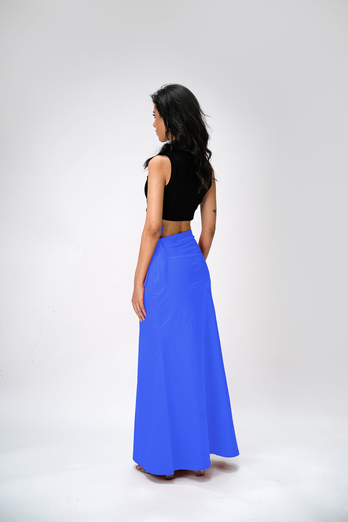 IT'S ME by Sandhya Malkud - Bright Blue Underskirt