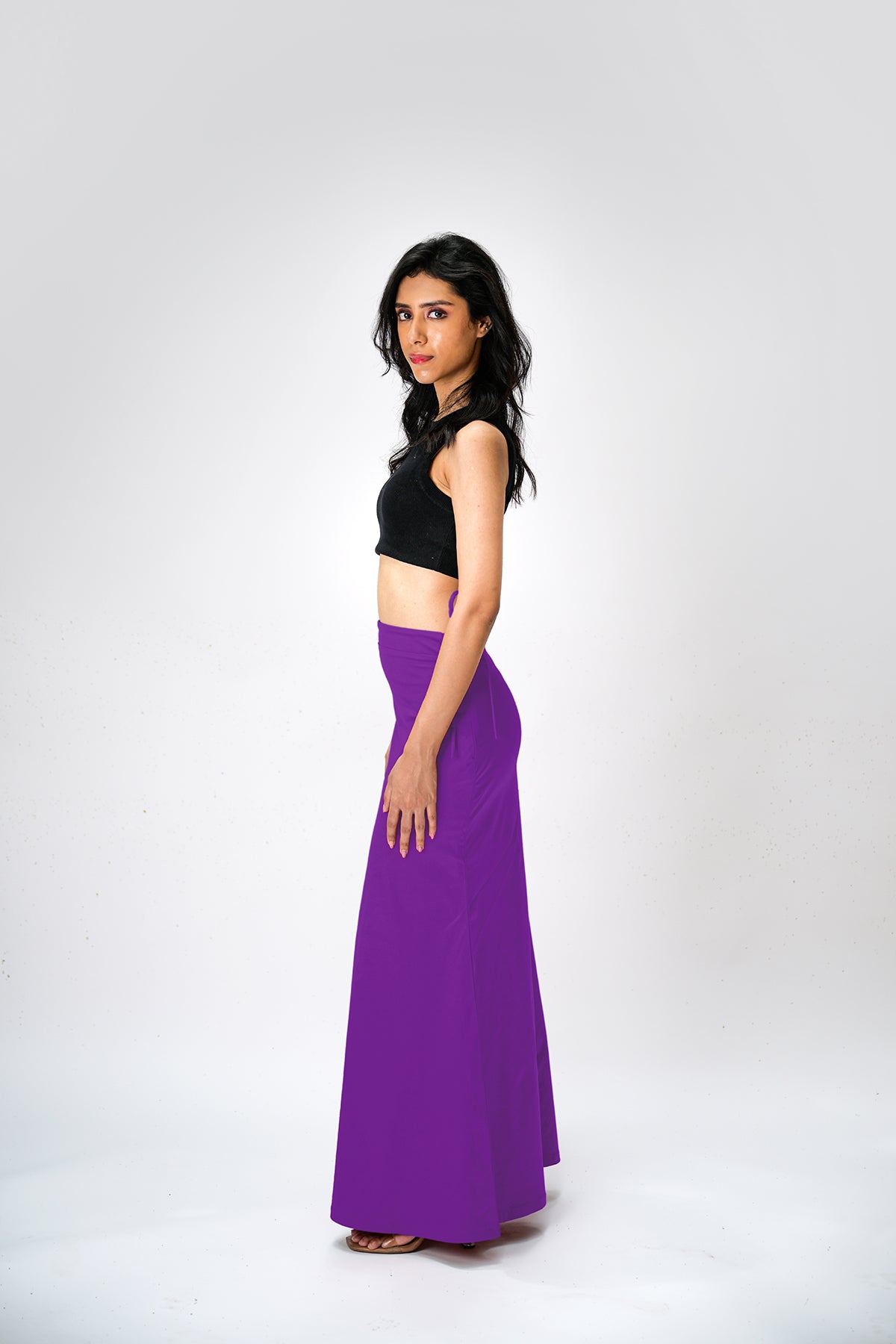 IT'S ME by Sandhya Malkud - Dark Purple Underskirt