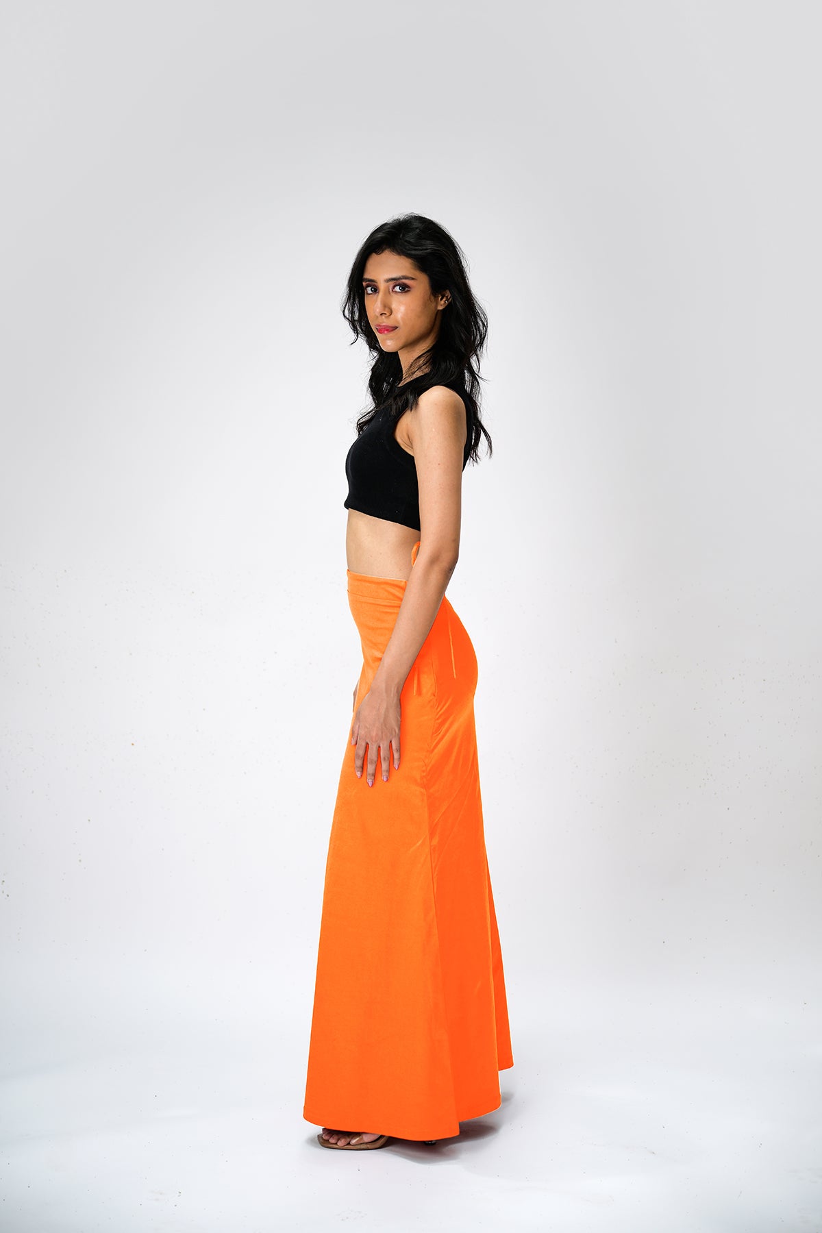 IT'S ME by Sandhya Malkud - Orange Underskirt