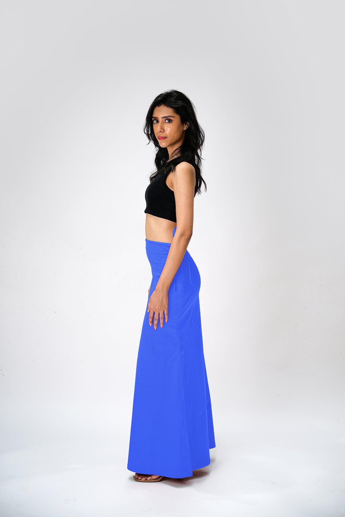 IT'S ME by Sandhya Malkud - Bright Blue Underskirt