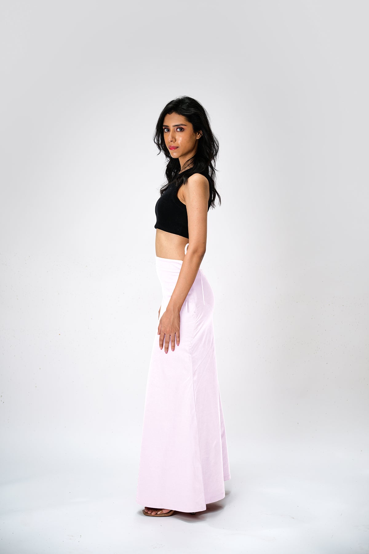IT'S ME by Sandhya Malkud - Light Mauve Underskirt
