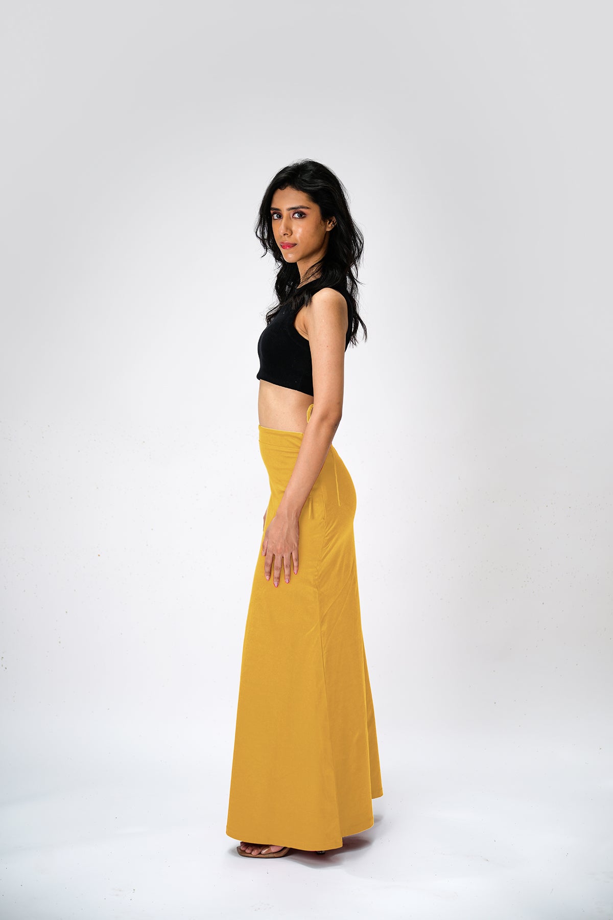 IT'S ME by Sandhya Malkud - Gold Beige Underskirt