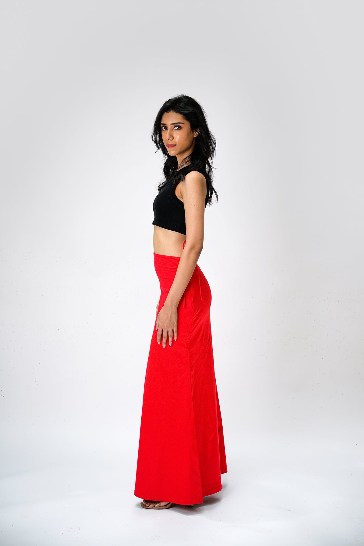IT'S ME by Sandhya Malkud - Rust Red Underskirt